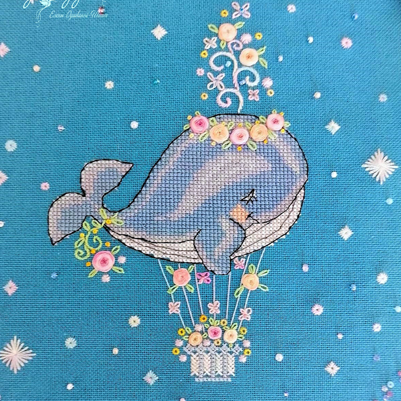 十格格dmc十字绣套件视频教学特