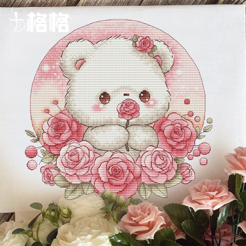 十格格十字绣法国DMC绣线套件