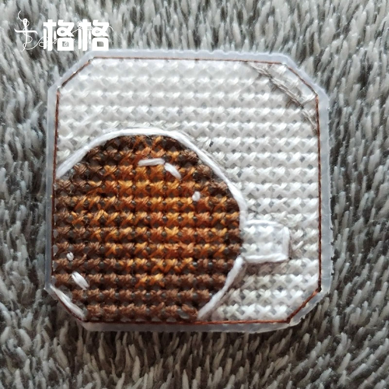 十字绣3D立体小方块冰箱贴