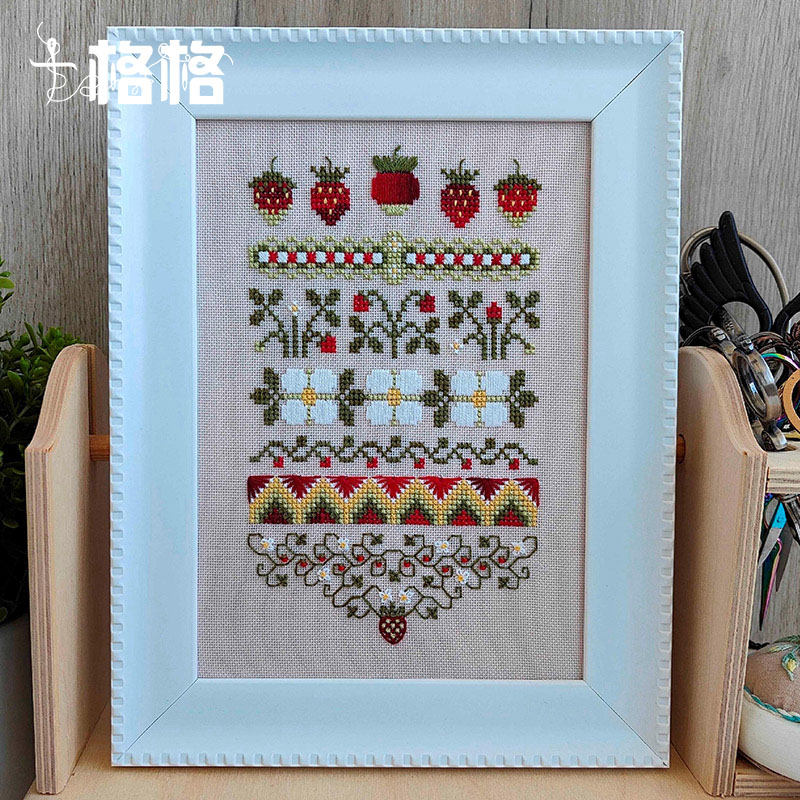十格格十字绣法国DMC绣线套件