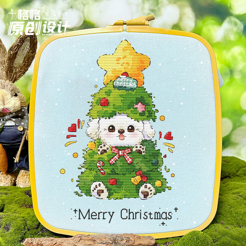 十格格十字绣法国DMC绣线套件