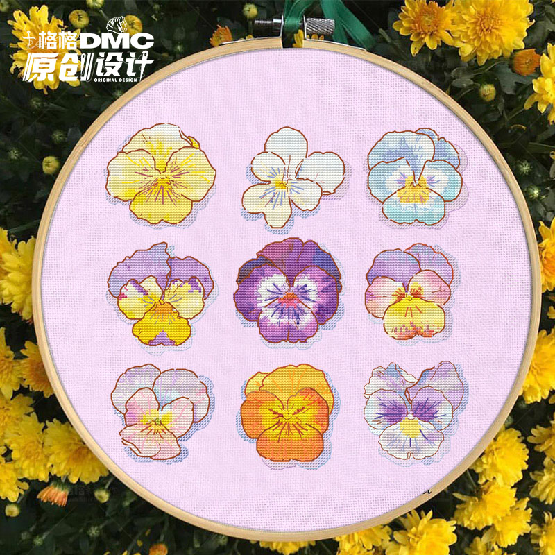 十格格十字绣法国dmc绣线套件