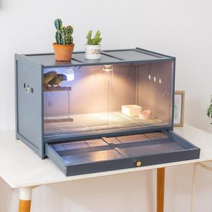 抽屉式鹦鹉饲养箱幼鸟保温雏鸟恒温箱玄风虎皮牡丹大号别墅保温箱
