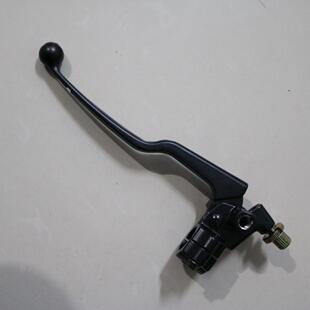 适用轻骑铃木摩托GSX骏威QS125-3ABCEFGHKL新款左后视镜座 离合把