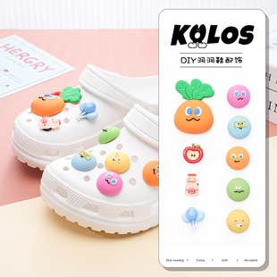 洞洞鞋配饰五月天卜卜Mayday五球鞋花周边物料鞋扣装饰适配crocs