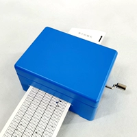 Синяя пластиковая деревянная коробка с шестернями, дырокол, 5 шт, ретро стиль