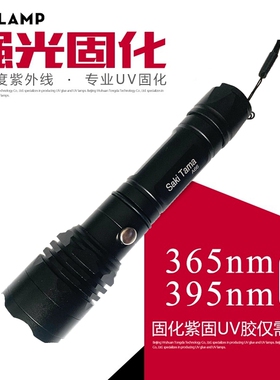 包邮3W5W强紫外线手电筒365nm395nm验钞照琥珀珠宝荧光蝎子UV固化