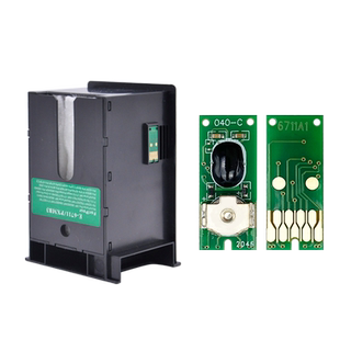 适用 EPSON 爱普生WF 3620 3621 3640 3641 废墨仓 7610 7620 7621 7710 7111 7720 7720 废墨盒 T6711维护箱