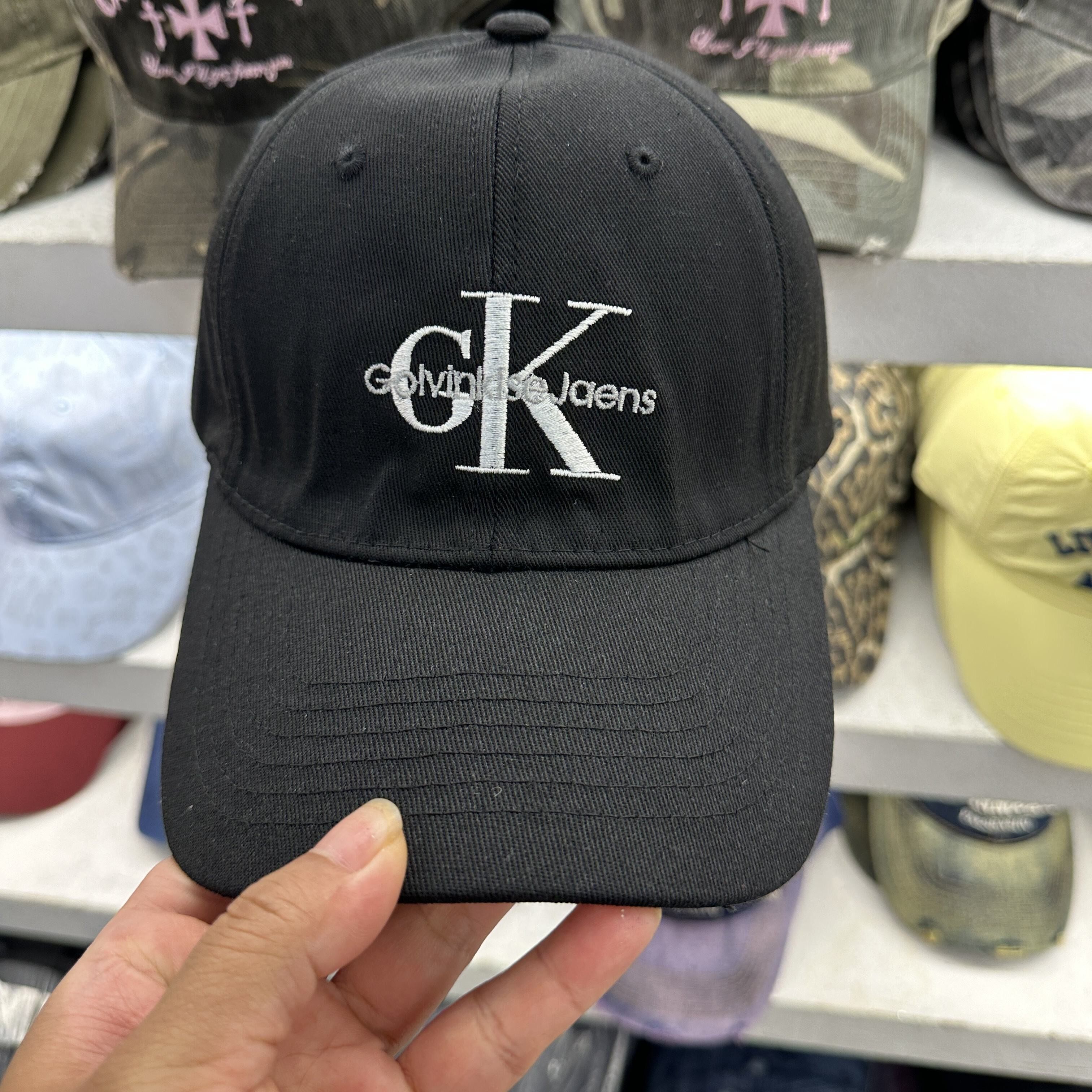 xckv春夏字母刺绣牛仔棒球帽
