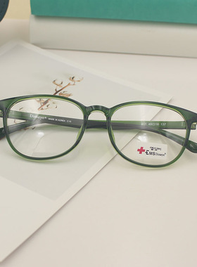 韩国复古超轻TR90男女同款眼镜架蝶形时尚DIOS新品眼睛框可配度数