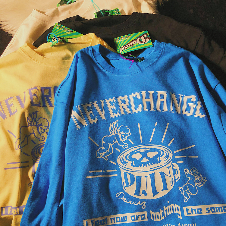 T恤原创设计小众oversize潮百搭