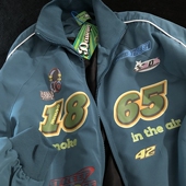 秋冬男女生冲锋衣美式 Daiwing 银行系流浪日记 数字外套情侣风衣