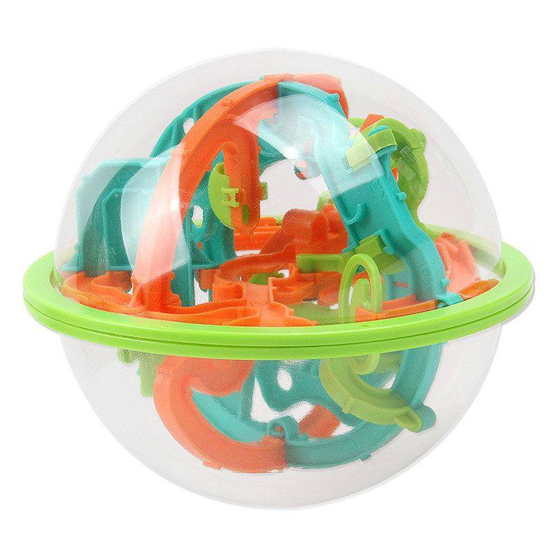 乐尔思3d立体迷宫球迷宫闯关平衡走珠轨道球儿童玩具益智逻辑训练