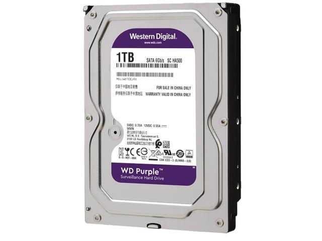 WD/西部数据WD10EJRX 1TB 2TB 3TB 4TB紫盘监控硬盘台式机硬盘