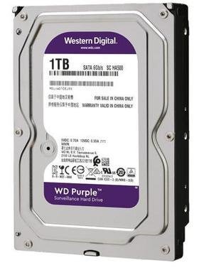 WD/西部数据WD10EJRX 1TB 2TB 3TB 4TB紫盘 监控硬盘 台式机硬盘