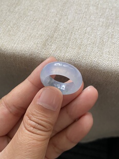 12号冰种温柔紫飘花宽版