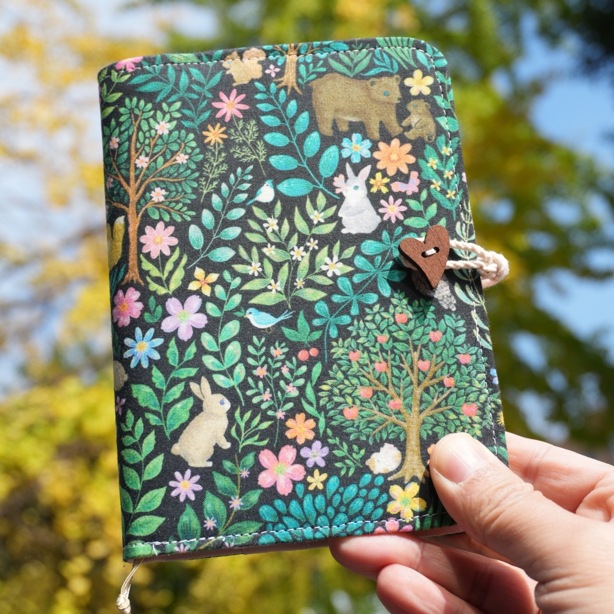 进口松浦布料布艺面活页定页本