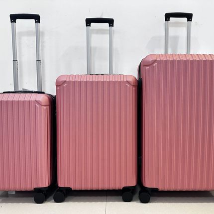 德国精工简约行李箱海关锁三件套20/24/28寸套装大容量密码旅行箱
