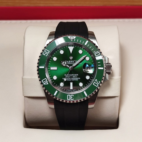 正品手表男士全自动绿水怪