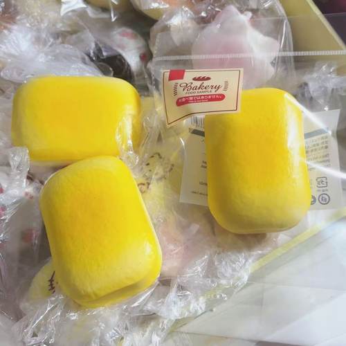 湿软手感软pu慢仿真蜂蜜年糕吸手指慢回弹捏捏解减压模型一件