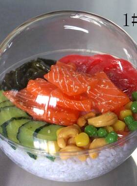 仿真一比一网红poke饭波奇饭模型拍摄道具家居橱窗样板摆设装饰