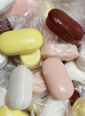 手感湿软仿真超慢粘粘年糕条慢回弹捏捏乐解减压模型道具一件代发