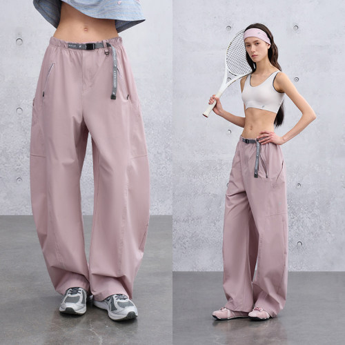 防晒凉感透气 半圆女装2026[运动]夏轻户外弯刀裤休闲裤女高级感
