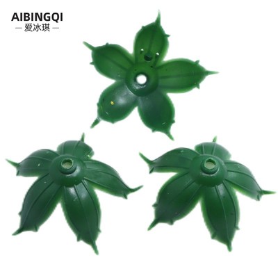 仿真绿色塑料大蕾花托