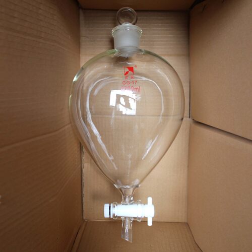正元牌厚料分液漏斗5L3L耐高温