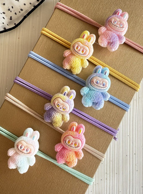 新款丑萌精灵小兔子儿童发饰