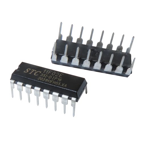 全新原装 STC11F02E-35I-DIP16 单片机STC11F02E-35I-DIP16 直插