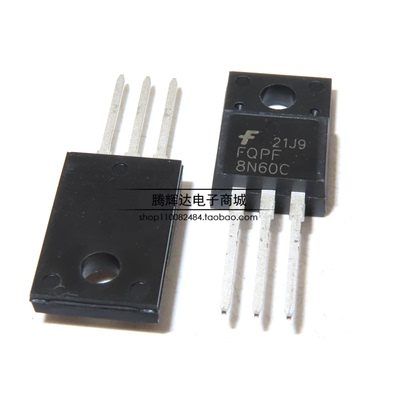 全新国产FQPF8N60C 8N60C 8A 600V TO220 MOS场效应管塑封FQP8N60