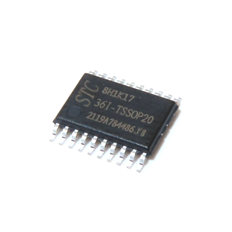 全新原装 STC(宏晶) 贴片STC8H1K17-36I-TSSOP20 单片机STC8H1K17