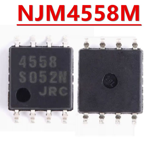 全新原装JRC JRC4558 NJM4558M 双运算放大器芯片ic 贴片SOP8 UMW