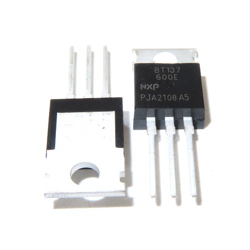全新BT137-600E 137-600E双向可控硅晶闸管8A/600VTO-220现货直拍