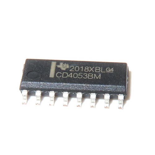 全新国产 CD4053 HEF/HCF 三组二路模拟开关CD4053BM 贴片SOP-16