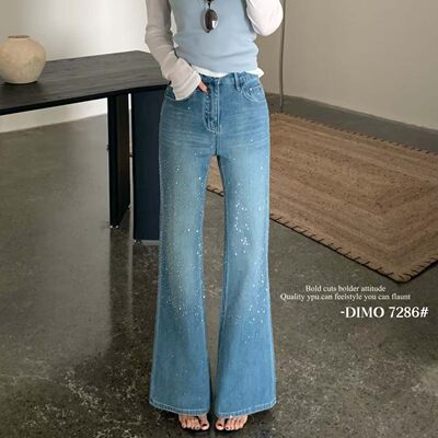 2026春款复古星光超模牛仔裤