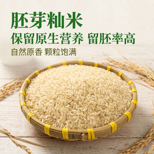 洪湖当季现磨胚芽籼米5斤真空
