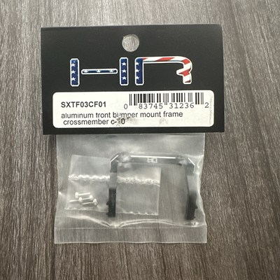 HR Axial SCX24 C10铝合金前杠座 前保险杠安装架横梁#SXTF03CF01