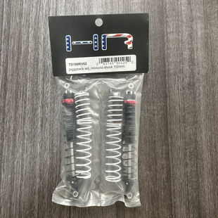 100MM 负压避震器 仿真全金属细直径双弹簧-1对 HR#TD100RV02
