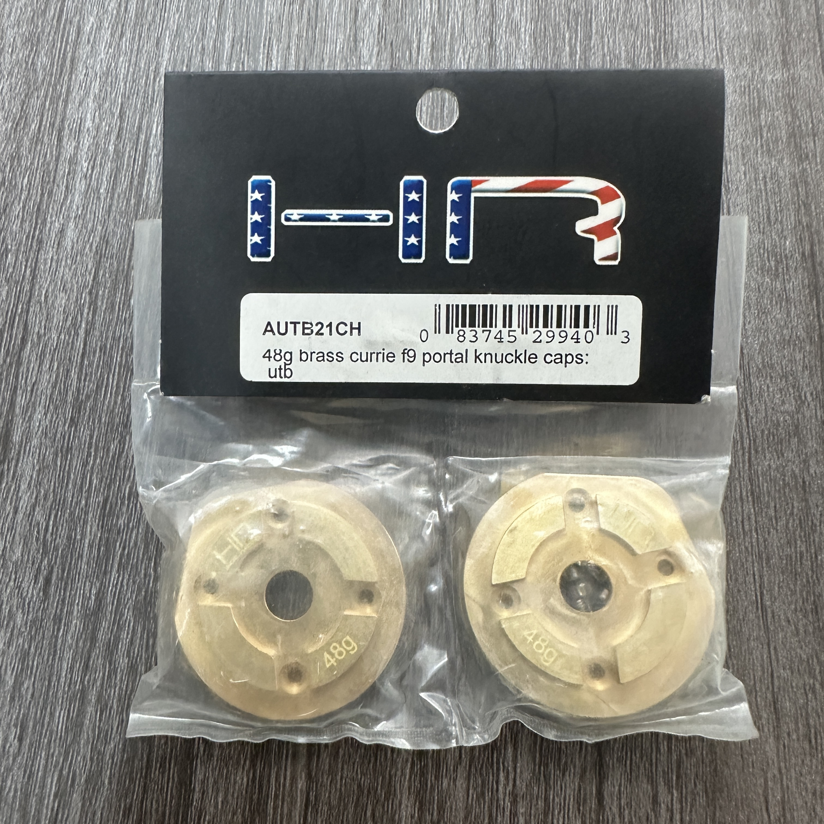 HR FOR Capra 1.9 SCX10 III 三代铜配重前后通用杯外盖#AUTB21CH