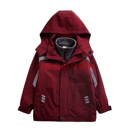 2020新款初高中班服春秋冬装冲锋衣两件套小学初中生校服儿童班服