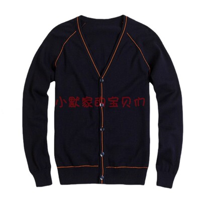 伊顿同款学院风细针春秋男女同款