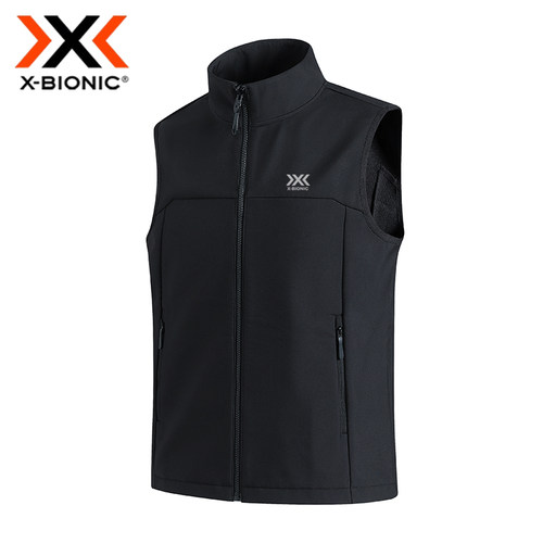 X-BIONIC立领抓绒防风马甲