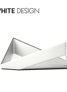White Design创意铝合金名片盒桌面摆件高档金属礼品设计名片收纳