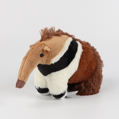 新品anteater plush食蚁兽仿真毛绒玩具动物公仔可爱玩偶