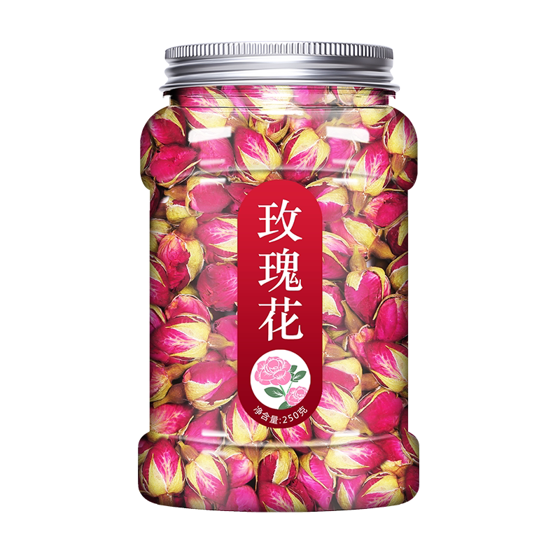 玫瑰花茶女生内分泌泡水喝云南