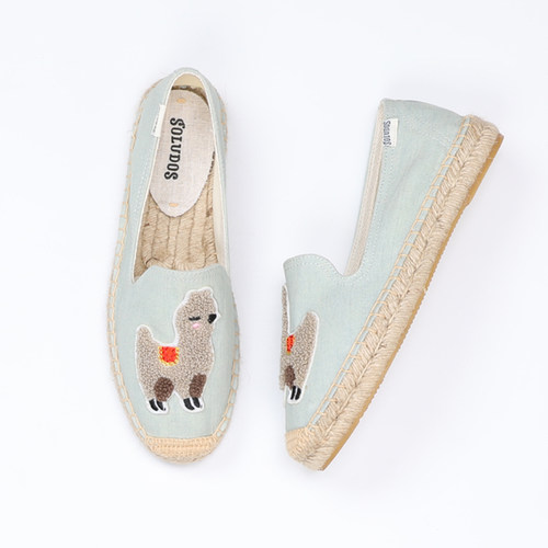 圆头Soludos小香风软底