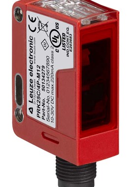 原装LEUZE劳易测PRK 25B/66-S12替代PRK25C/4P-M12 PRK25C/2N-M12