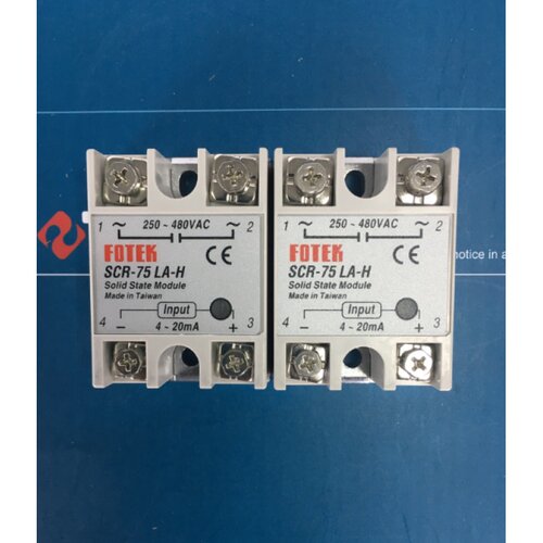 【原装正品】台湾阳明 （FOTEK）固态继电器 SCR-75LA-H